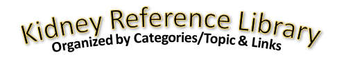 Kidney Reference Library Logo